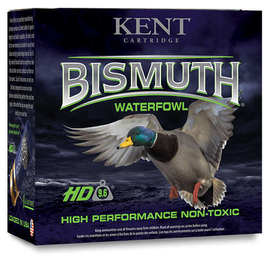 Ammunition Kent Cartridge 1 3/8 oz 12Gauge KENT B123W405  BISMTH WTRFWL12 3IN  5   13/8 25/10 • Model: 1 3/8 oz